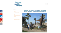 Desktop Screenshot of lagunabeachwalks.com